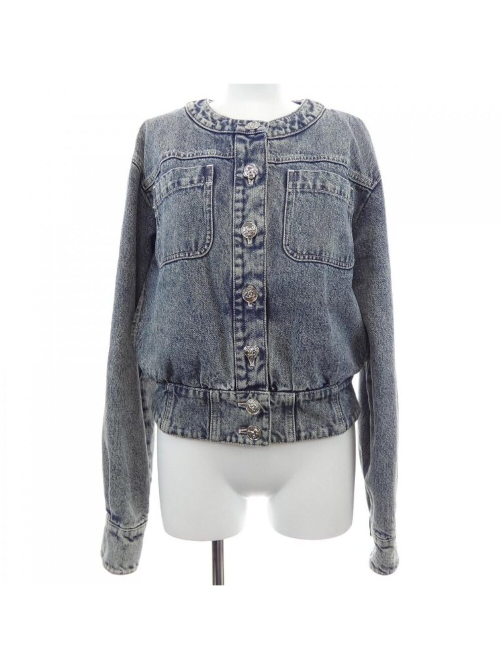Chanel Denim Jacket Blue